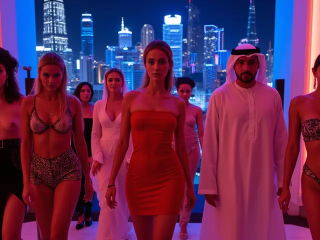 Dubai Models Showcase Trendsetting Fashion & Nightlife Styles