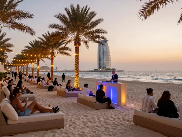 Beach Clubs Turn Nights to Gold in Dubai