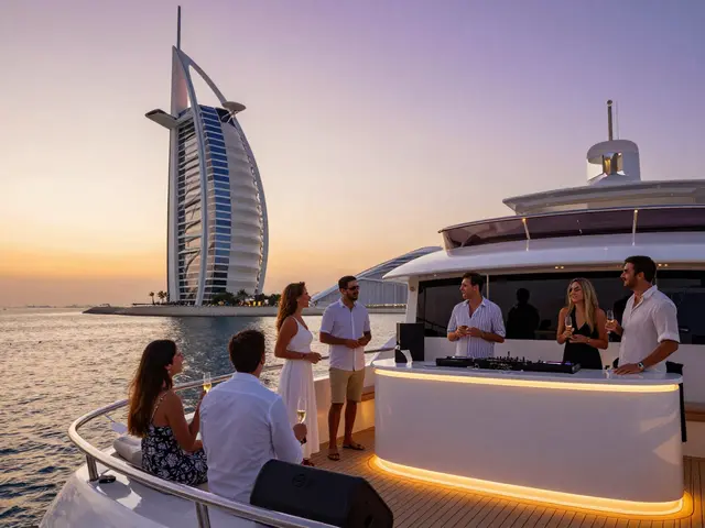 Yacht Party Unveils Sea Thrills: Dubai’s Ultimate水上派对 Experience