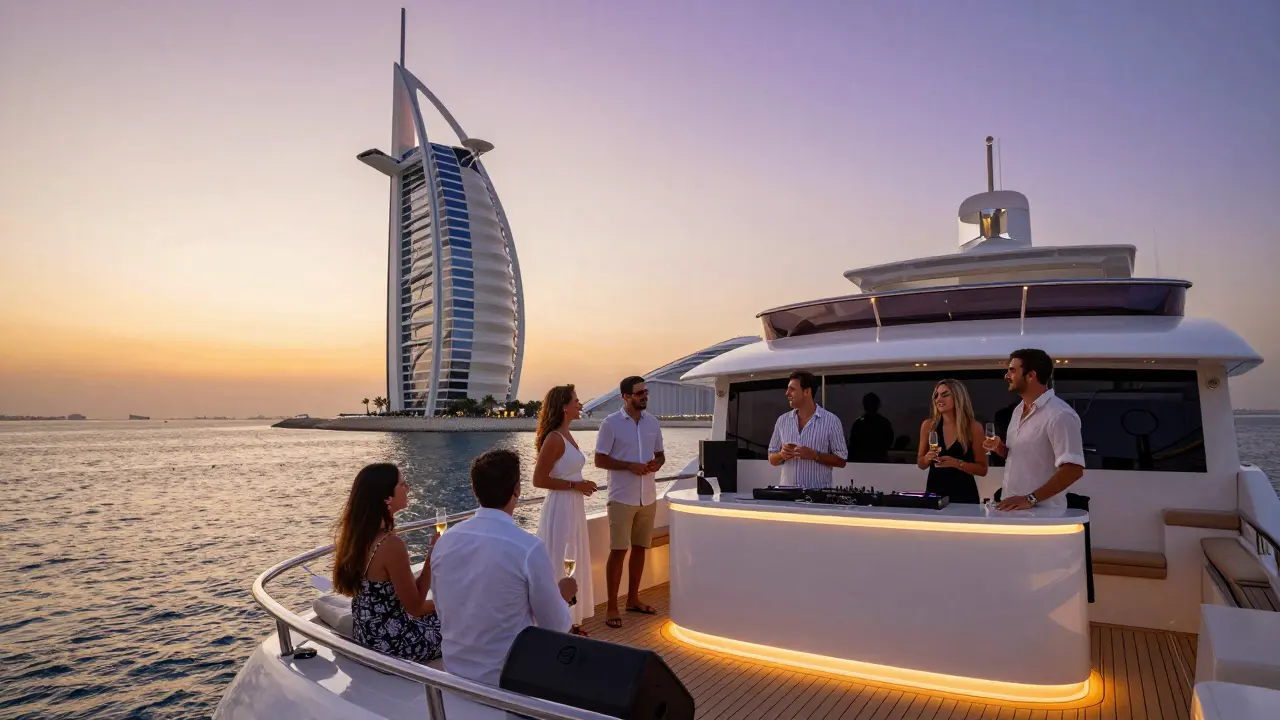 Yacht Party Unveils Sea Thrills: Dubai’s Ultimate水上派对 Experience